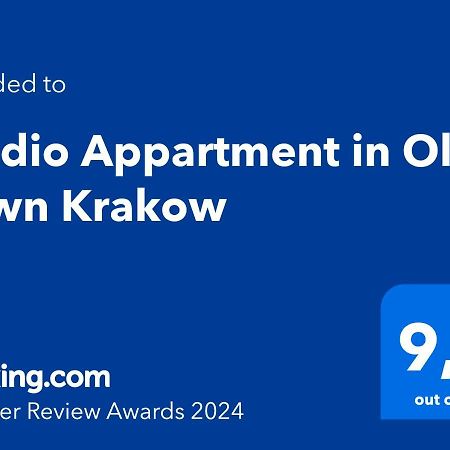 Studio Appartment In Old Town Krakow Exterior photo